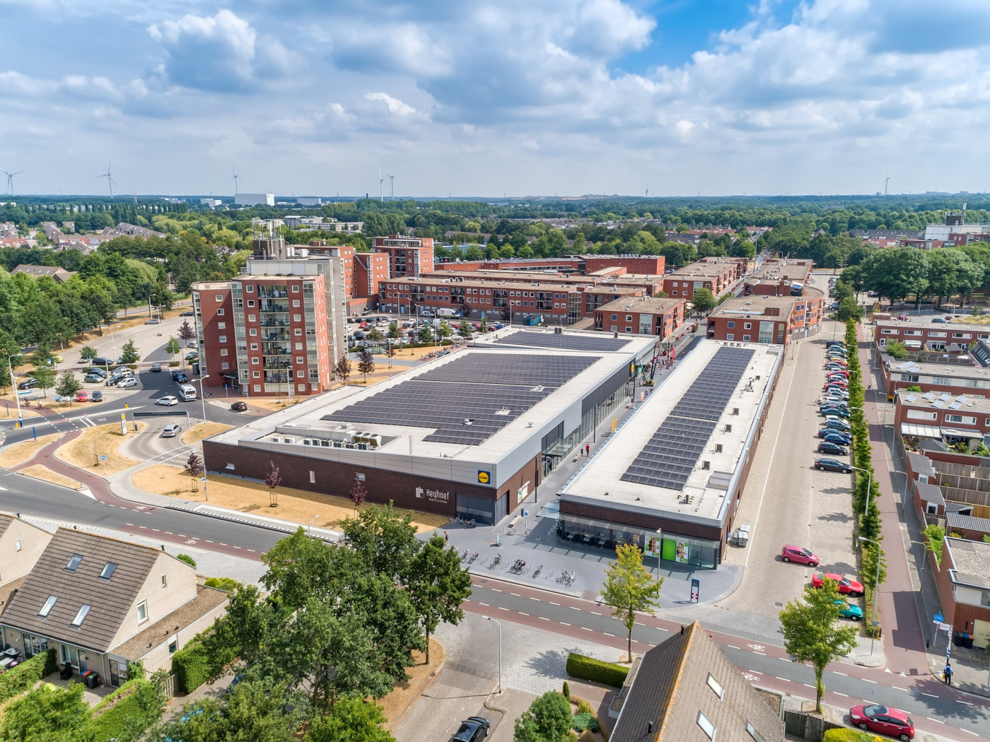 Duurzame uitbreiding winkelcentrum Heyhoef